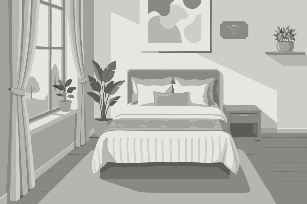 Quarto com 2 Camas de Solteiro e Varanda